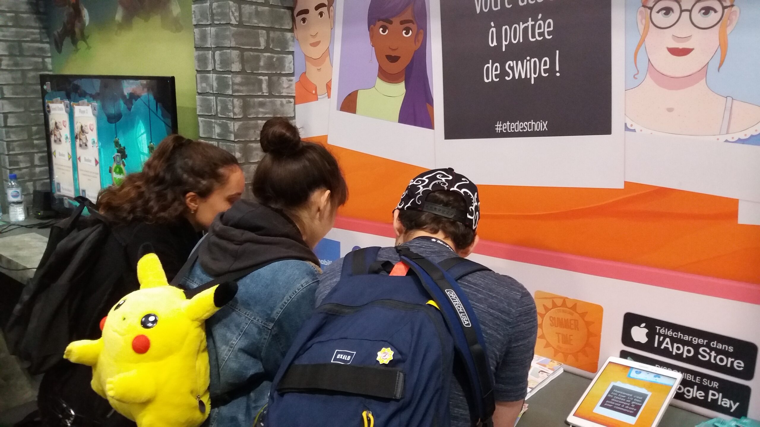 Stand Gamabilis lors du Paris Games Week 2018