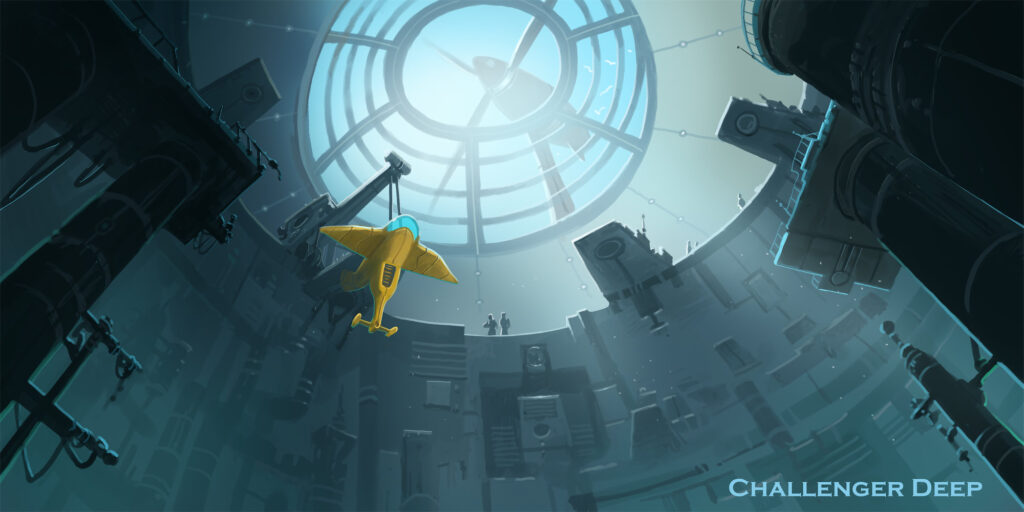 Illustration Challenger Deep